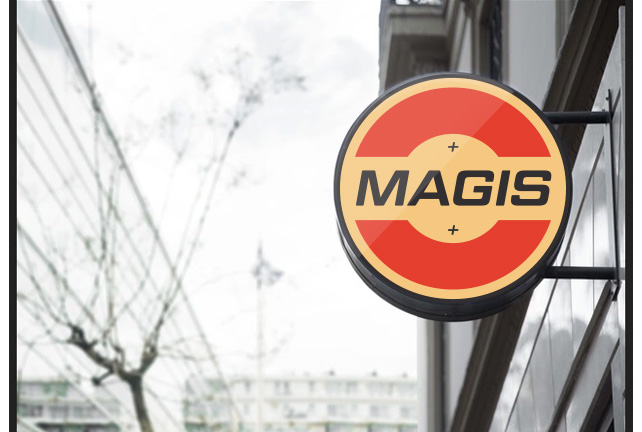 Magis Store Front Signage